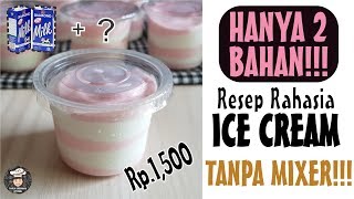 Download lagu Tanpa MIXER & 2 Bahan!!! Resep Es Krim Ter-SIMPLE. Cara Mmembuat Ice Cream Mudah mp3