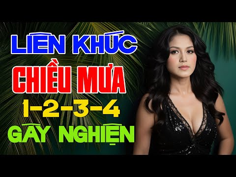 Liên Khúc Chiều Mưa 1234 Gây Nghiện - Nhạc Hải Ngoại Thập Niên 90 Lâm Thuý Vân Ai Nghe Cũng Say Mê