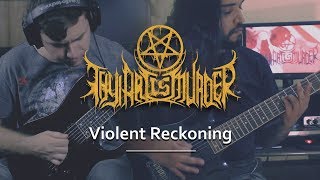 THY ART IS MURDER - VIOLENT RECKONING (COVER FERREIRA SILENCE &amp; RAFAEL OLIVEIRA)