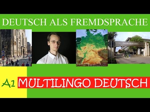 PERFECT A1 Course - 30 minutes of GERMAN - Mini-course for beginners PART I