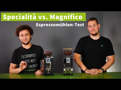 Eureka Mignon Magnifico vs. Eureka Specialità - Espressomühlen-Test