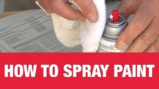 How To Use Spray Paint - Ace Hardware