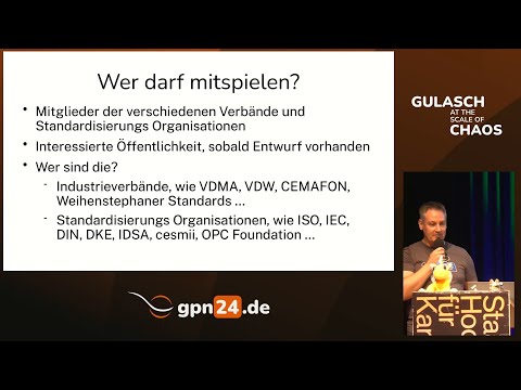 Video Thumbnail: Industrial Automation and Standardization going Internet - A try to untangle the chaos