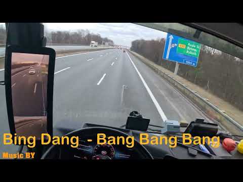 Gliwice Będzin ciężarówką. A4 autostrada cz.1