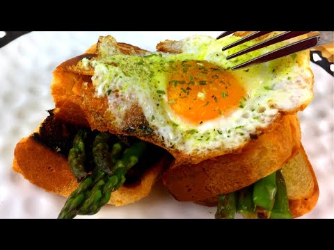 Egg Asparagus Sandwich Recipe – 3 Ingredient Egg, Asparagus with Bread