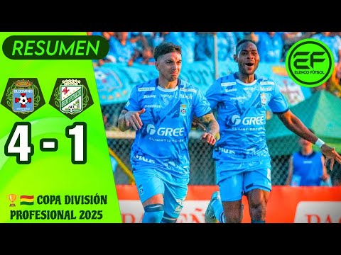 📹 Resumen: Blooming 4 - 1 Oriente Petrolero, Clásico Cruceño 204 | Copa D.P. 2025 - Jornada 7