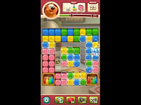 Toon Blast Level 2720 - NO BOOSTERS 🐻🐺🐱 | SKILLGAMING ✔️