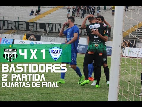 Bastidores de Maringá 4 x 1 Iraty - Quartas de Final da Taça FPF 2017