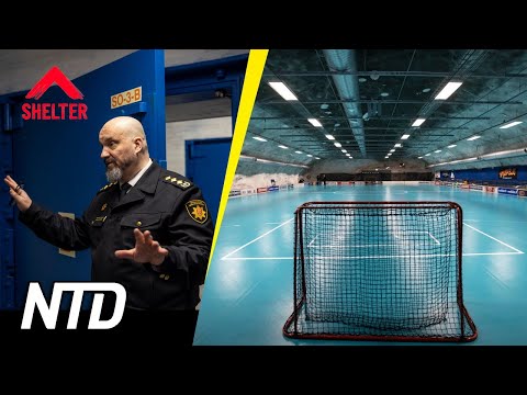 Finskt skyddsrum fungerar som idrottsanläggning | NTD NYHETER