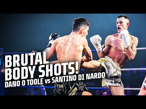 BRUTAL BODY SHOTS 😱 Dano O Toole vs Santino Di Nardo | Rebellion | Full Fight Replay