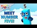 @Numberblocks- Meet Number Five | Meet the Numberblocks | Learn to Count