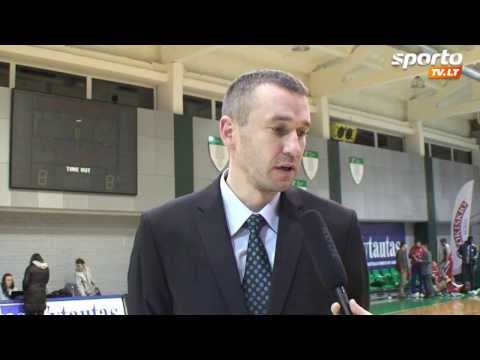 SportoTV.lt: NKL "Žalgiris-2" - "Sūduva-Mantinga" trenerių komentarai