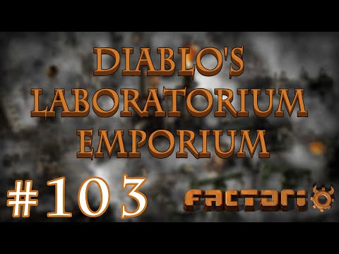Diablo's Laboratorium Emporium Part 103: Concept layout for Yellow Science | Factorio