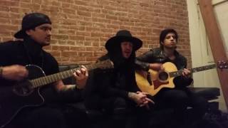 Breaking Me Down - Escape the Fate VIP acoustic performance