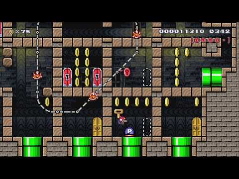The Matrix by Mason ~ WORLD RECORD! - SUPER MARIO MAKER - NO COMMENTARY 1bg