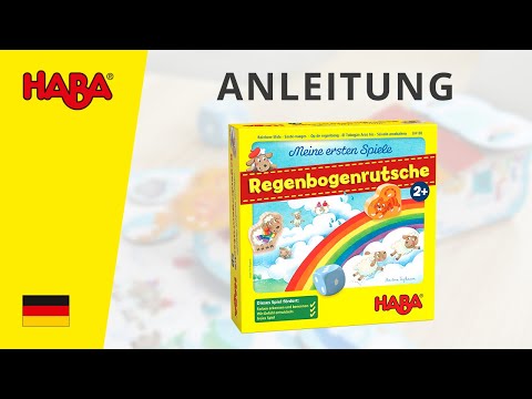 HABA Meine ersten Spiele – Regenbogenrutsche (Anleitung)