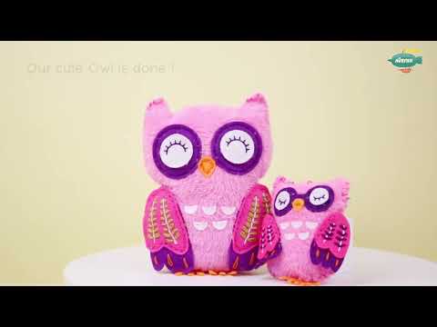 Детский набор для шитья мягкой игрушки "Сова" AVENIR - фото 1 - id-p1416565437