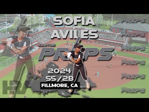 2024 Sofia Aviles Shortstop and Second Base, Softball Skills Video - Easton Preps