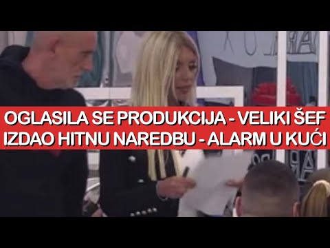 Elita 9: OGLASILA SE PRODUKCIJA - VELIKI ŠEF IZDAO HITNU NAREDBU - ALARM U KUĆI | Zadruga uzivo