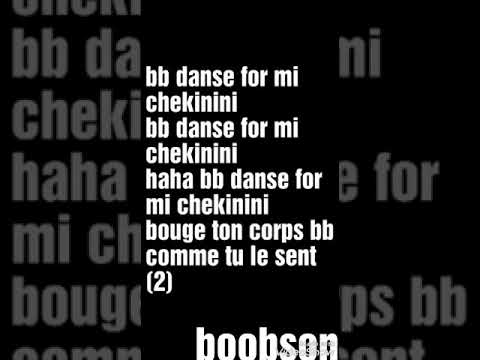 Boobson -chekinini