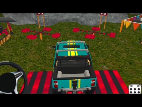 4x4 OFF road Jeep and Ford drive level- 23 #cargames3d #carstunts #jeepstunts
