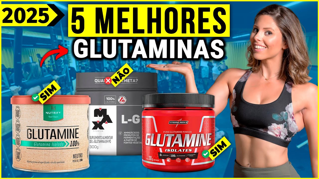 Miniatura da avaliação em vídeo de Suplemento Vitafor Glutamax L-Glutamina 300g Natural