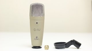 Video thumbnail for Behringer C1-U USB Condensor Cardioid Microphone Review and Unboxing by The Inventar