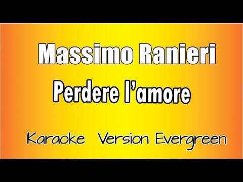 Massimo Ranieri - Perdere l'amore (versione Karaoke Academy Italia)