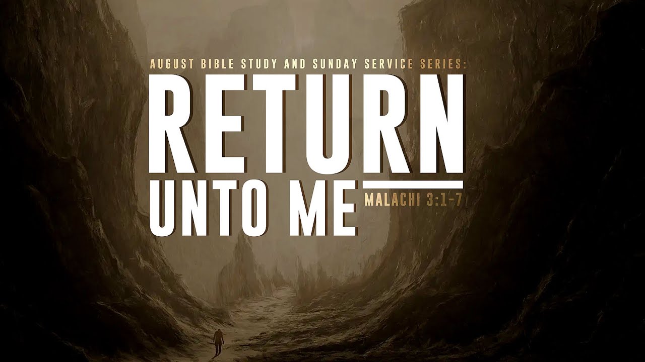 Explosion In The Word: Overseer Gregory Ford (Return Unto Me)