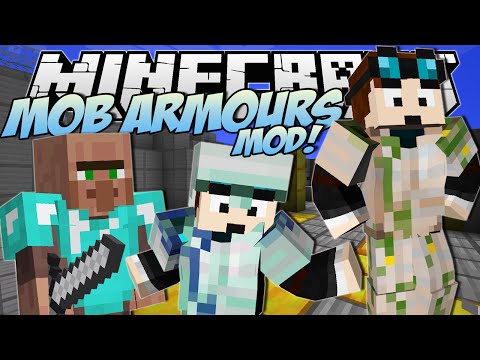 Minecraft | MOB ARMOURS MOD! (Meet Papa Trayaurus!) | Mod Showcase