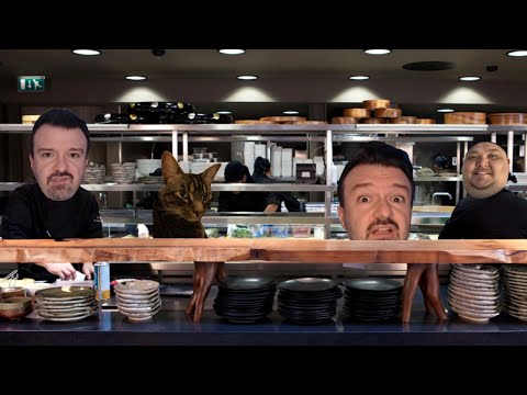 DSP eats sushi the way the DEVS INTENDED IT; Without soy sauce or ginger