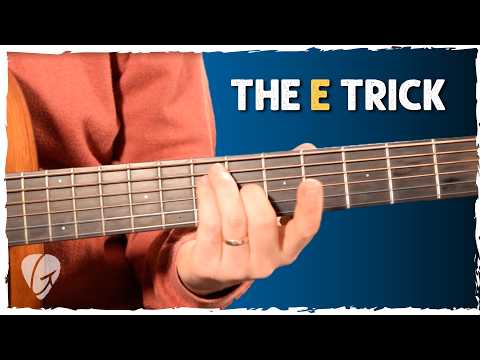 The E Chord TRICK Used by Famous Guitarists