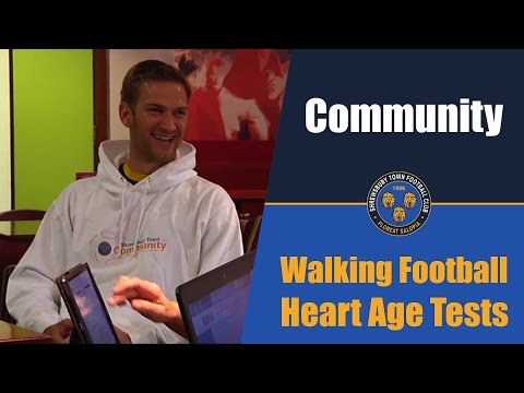 COMMUNITY: Walking Football Heart Age Tests