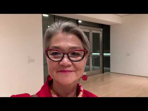 Calder mobile - whisper in museum Sfmoma