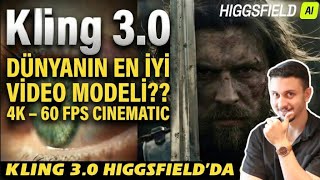 Yeni Kling 3.0: DÜNYANIN EN GELİŞMİŞ VİDEO MODELİ SAHNEDE (Kling 3.0 H