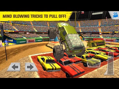 Monster Truck Arena Driver #2 (by Play With Games) - Android iOS Game Gameplay