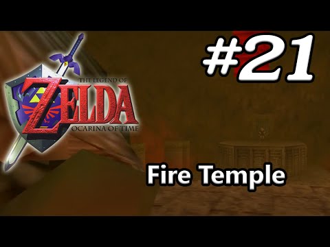 Ocarina of Time N64 100% - Episode 21 - Fire Temple