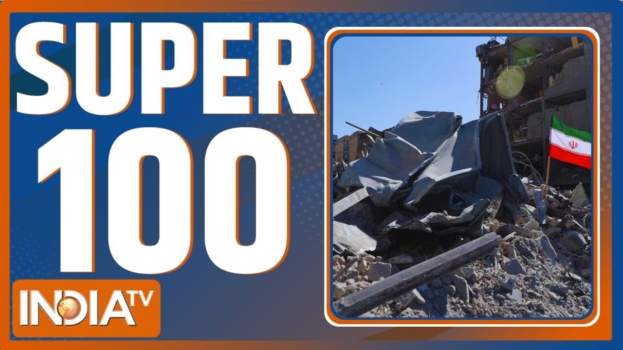 Super 100 News: Iran vs Israel War | Trump On Iran | Middle East Conflict | War News | India TV