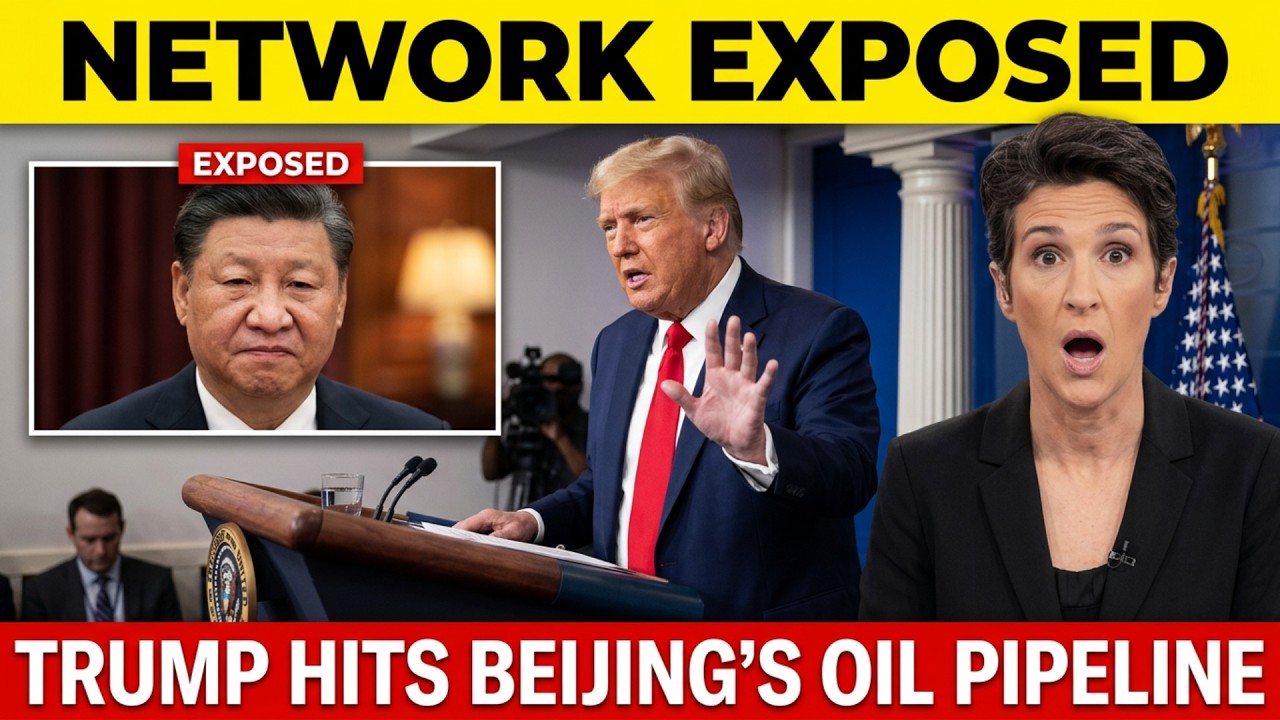 1 HOUR AGO: Trump's Treasury Sanctions Chinese REFINERY as Beijing-Tehran Oil Network EXPOSED