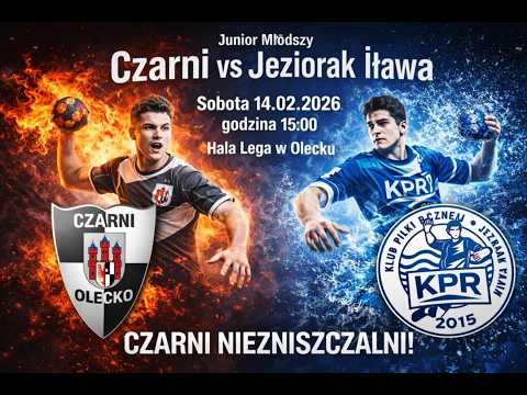 LIGA WOJEWÓDZKA JUNIORA MŁODSZEGO CZARNI OLECKO - AQUA-INSTAL JEZIORAK IŁAWA 14.02.2026