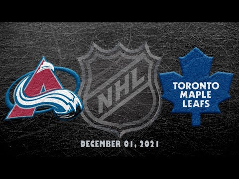 NHL Avalanche vs Maple Leafs | Dec.01, 2021