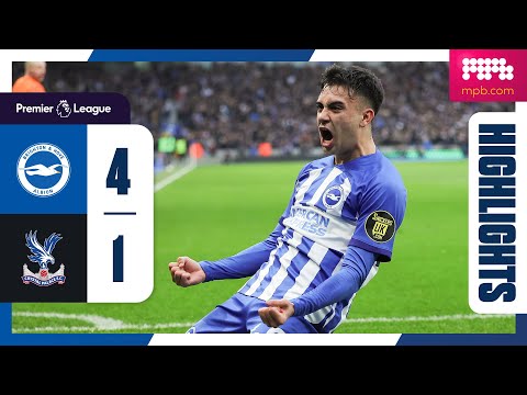 FC Brighton & Hove Albion 4-1 FC Crystal Palace Lo...