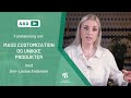 MASS CUSTOMIZATION OG UNIKKE PRODUKTER