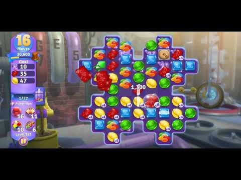 Willy Wonka's World of Candy - Level 183 Complete - No Hacks / No Boosters (Android/IOS)