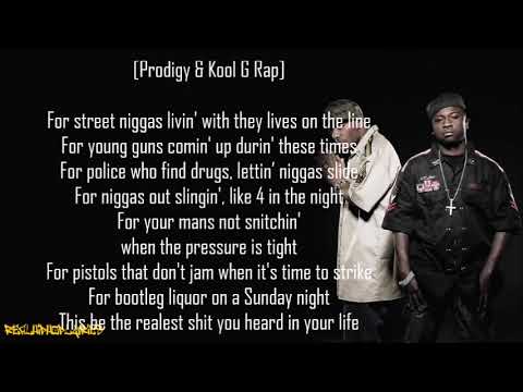 Mobb Deep - The Realest ft. Kool G Rap (Lyrics)