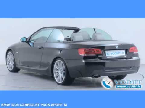 VODIFF : BMW OCCASION ALSACE : BMW 320d CABRIOLET PACK SPORT M