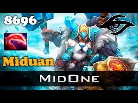 MidOne Tusk - 8696 MMR Secret Dota 2