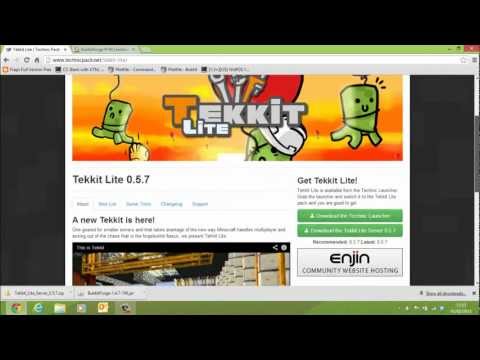 How to install a Tekkit Lite Server with Plugins!