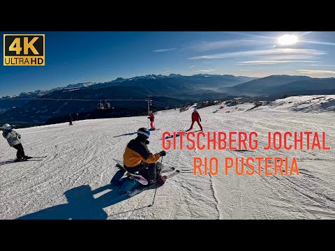 ⛷️ Gitschberg Jochtal in December. 4K