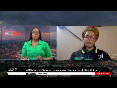 uMkhonto weSizwe veterans accuse former Pres. Zuma of exploiting MK party: Nonkonzo Molai